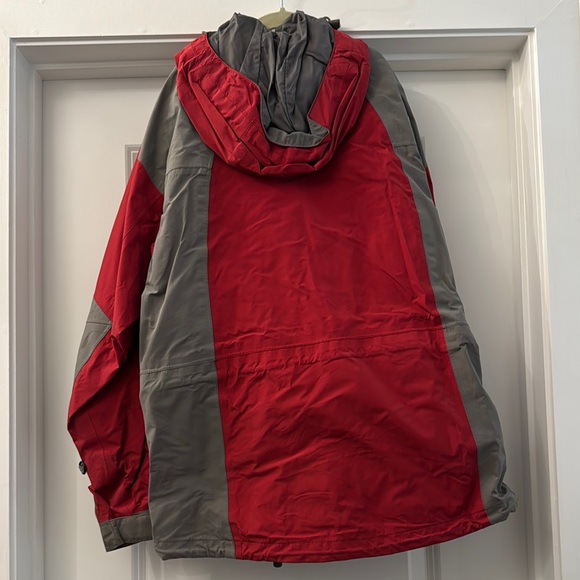 The North Face Red and Gray Gore-Tex Jacket - Picture 2 of 2
